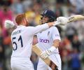 England out-bat India to pull off record chase, level series