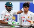 Babar's resolute century leads Pakistan fightback against Sri Lanka