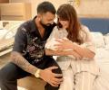 Krunal shares pic of his baby boy Kavir