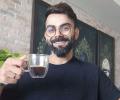 Kohli Chills With A Cuppa