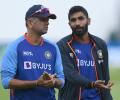 Bumrah injury: Coach Dravid 'hoping for the best'