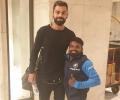 Kohli's gesture for disabled fan