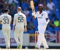 Windies fight back to leave first Test evenly poised