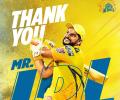 CSK pays touching tribute to 'Mr IPL' Raina