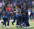 Lanka's ousted president Rajapaksa lauds Asia Cup champs