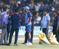 2nd T20I India vs Australia: Why the toss was delayed