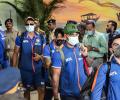Indian team touch down in Thiruvananthapuram for SA duel