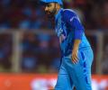 Fan Breaches Security, Touches Rohit's Feet