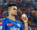 SEE: Arjun Tendulkar unleashes yorkers in Mumbai Indians' nets