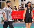 Anushka-Virat Show Off Badminton Skills