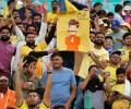 Pink City Turns Yellow For Dhoni!