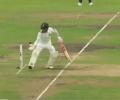 Bangladesh's Mushfiqur dismissed for obstructing the field