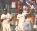 How Patel-Ashwin rescued India on Day 2