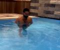 Rishabh Pant's Walk In The Pool