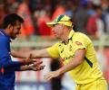 Warner, Chahal Share A Hug