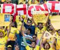 PIX: When Dhoni reigned in Lucknow rain
