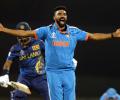 WC PHOTOS: India thrash Sri Lanka by 302 runs, qualify for semi-finals