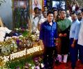 PIX: Tendulkar inaugurates Ramakant Achrekar memorial