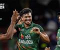 Taskin leads Bangladesh to T20I series victory over Windies