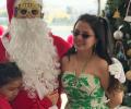 Santa Dhoni Spreads Christmas Magic!