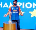 SEE: Rohit bids emotional farewell to 2024