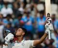 PHOTOS: India ride on Jaiswal ton as other batters falter