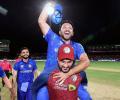 Afghan Cricketers Sing For DJ Bravo