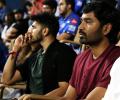 Dhanush, Janhvi At Wankhede