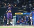 Chakaravarthy, Venkatesh lauded after KKR trounce MI