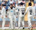 3rd Test PIX: India's top order collapse again; NZ in control