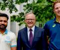 Australian PM Hosts Rohit & Co