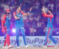 IPL PIX: Delhi Capitals outplay Rajasthan Royals in Super Over win