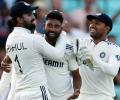 Siraj's Final Act Puts India On Course For Win