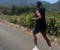 Where in the world is Yashasvi Jaiswal running?