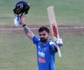 Kohli hits 53rd ODI ton; sets sight on Tendulkar's record!