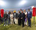 Yuvraj, Harmanpreet stands unveiled at New PCA Stadium