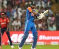 Hardik becomes India's 5th highest T20I run-getter