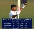 Karun Nair draws selectors' attention, again!