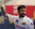 Karunaratne's century of Tests ends in heartbreak