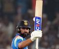 Rohit's Sixes Show In Cuttack