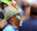 PIX: India-Pakistan Fans Turn Up the Heat in Dubai