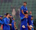 Afghanistan knock England out of Champions Trophy