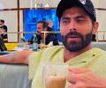 Jadeja's 'coffee date' in Dubai