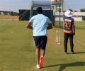 SEE: Bumrah back in the nets, interacts with Jemimah