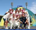 How The Aussies Celebrated Victory