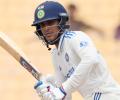 Gill's woes continue! Karnataka take control vs Punjab