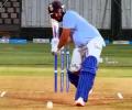 Rohit Practices Hard For Champions Trophy