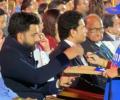 Fan Takes Rohit's Autograph, Ignores Sachin