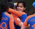 U-19 Women's World Cup: Vaishnavi's hat-trick powers India to big win!