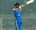 1st T20I PIX: India make short work of England in Kolkata